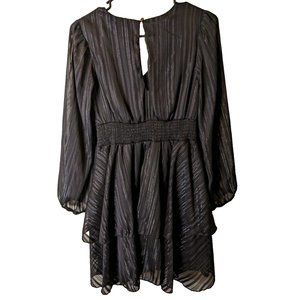 Charlotte Russe Long Sleeve Black Dress Size Small